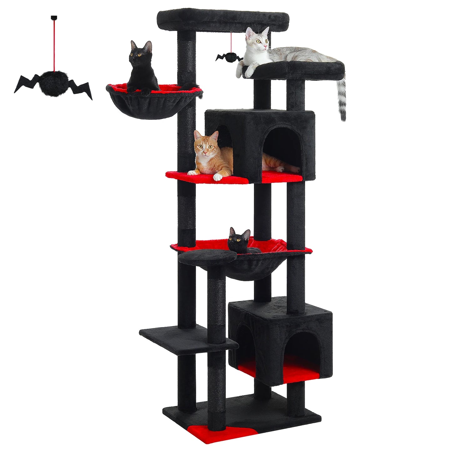Tall Cat Tree Tower for Indoor Cats