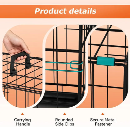 24-Inch Dog Crate for Small Dogs
