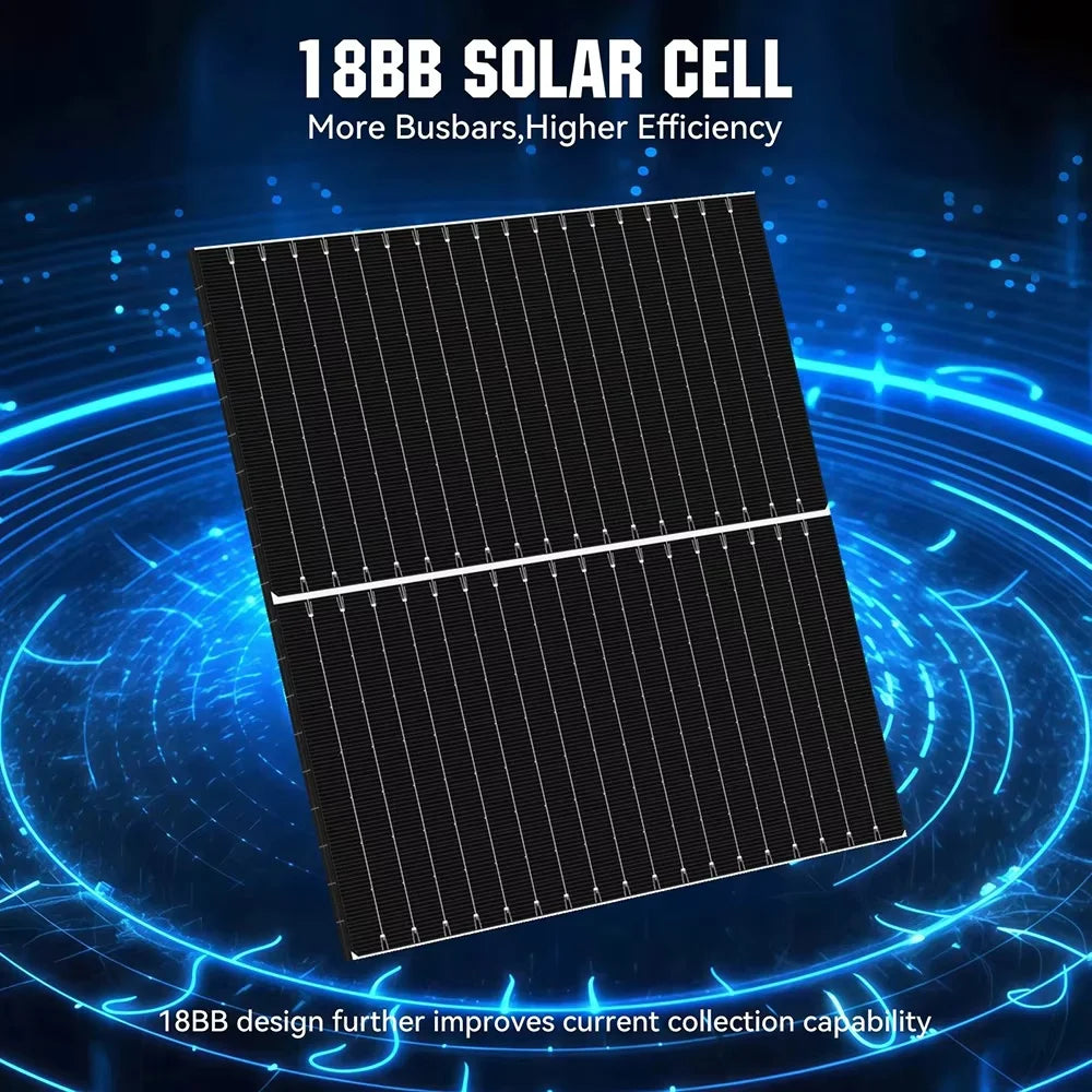 200W/400W/800W Bifacial Solar Panel