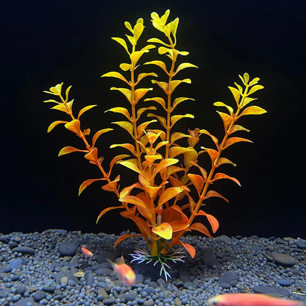 1PC Plastic Simulated Aquatic Plants For Fish Tank Landscaping, Aquarium Decoration, Seagrass Ornaments