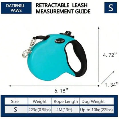 Retractable Dog Leash Length 16ft With Safety Lock