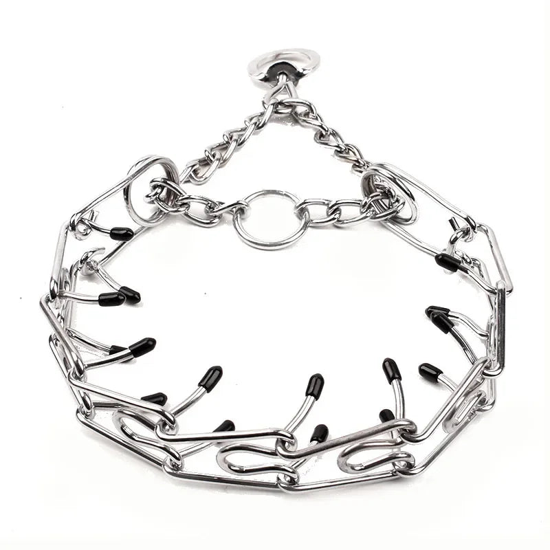 Collar Pinch Dog Training With Comfort Rubber Tips