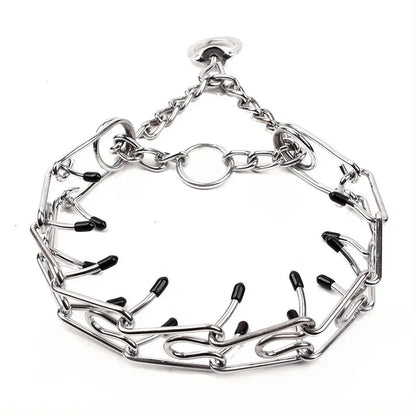 Collar Pinch Dog Training With Comfort Rubber Tips