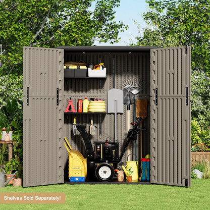 Outdoor Storage Shed,57 Cu.ft  Cabinet Waterproof