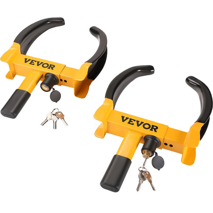 Wheel Lock 2 Packs Antitheft for Trailer/ ATV