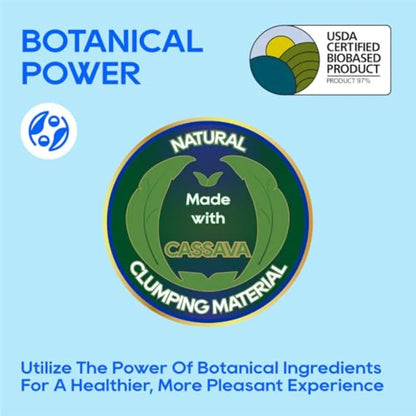Cat Litter Natural Plant-Based Clumping 24-lbs Value