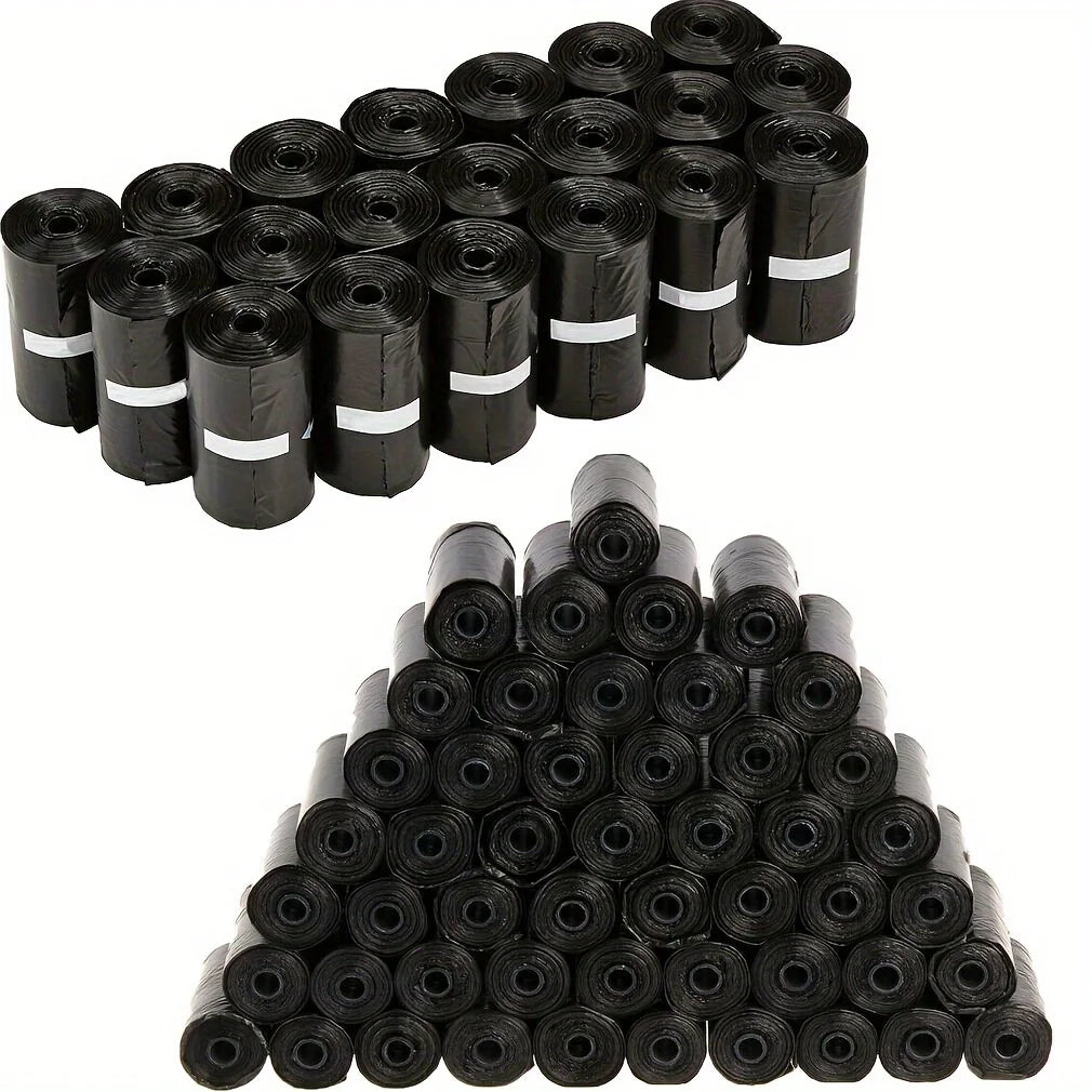 300/1500pcs Dog Poop Bags, Durable Leak Proof