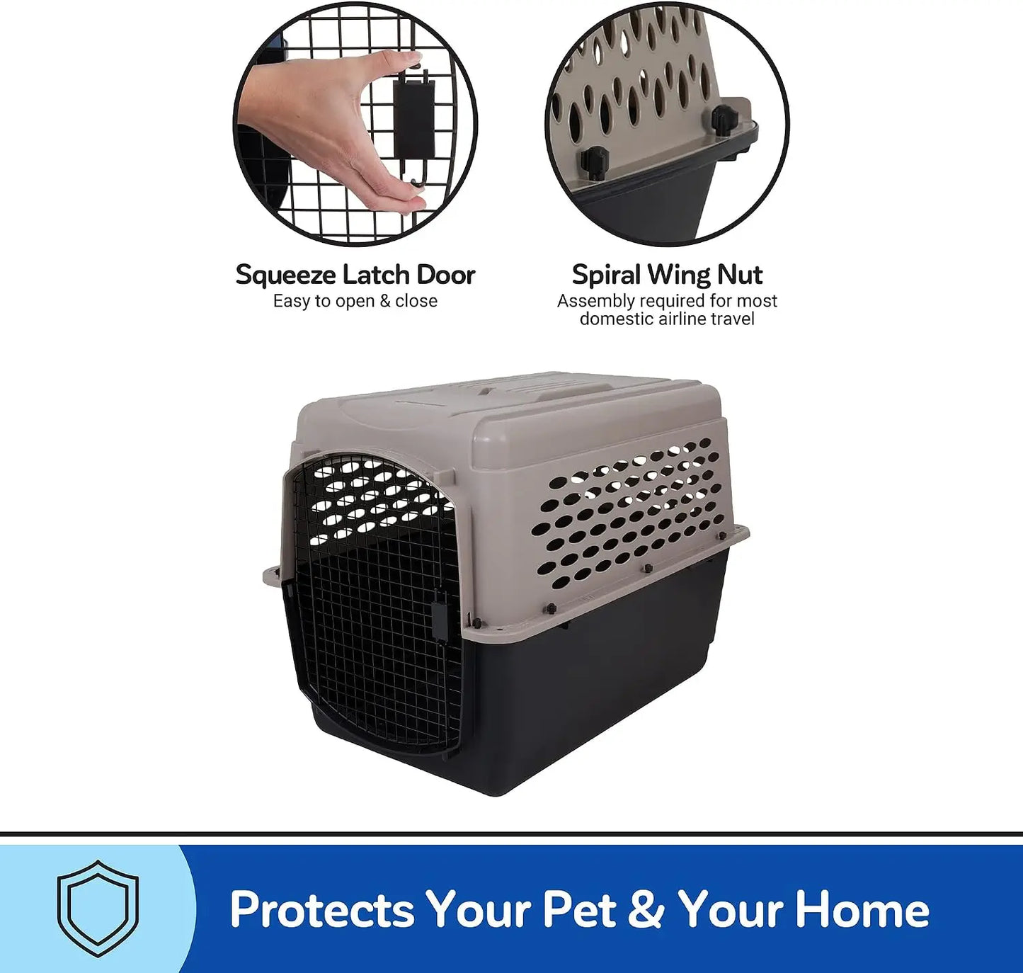 Dog Kennel for Large Dogs 70-90 lbs
