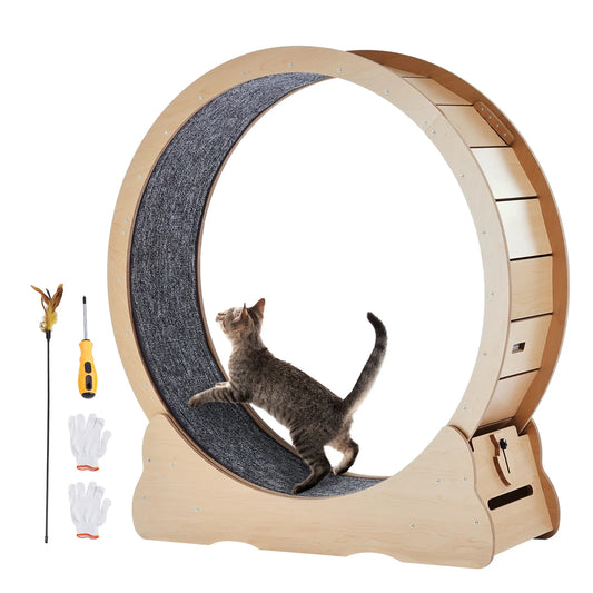 Wooden Cat Treadmill