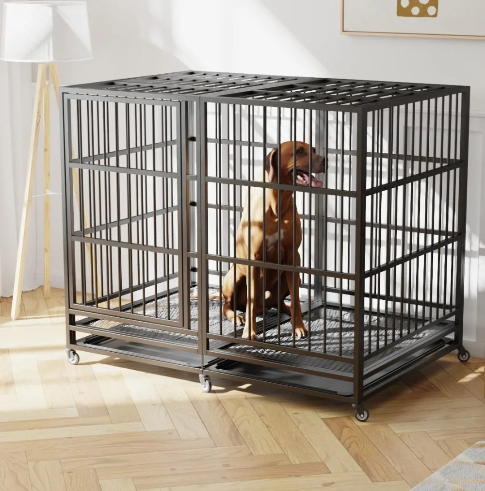54 inch Heavy Duty Indestructible Dog Crate