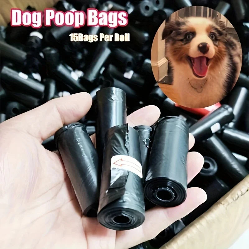 300/1500pcs Dog Poop Bags, Durable Leak Proof