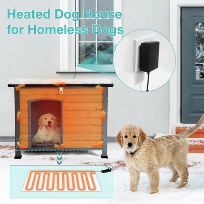 Outdoor Heated Doghouse
