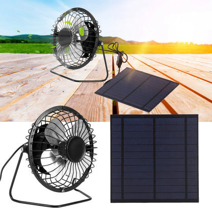 Solar Panel Cooling Fan 5W for Greenhouse