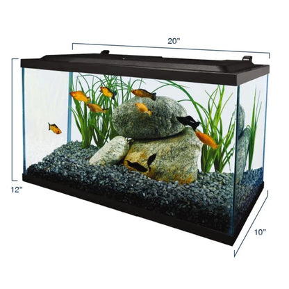 Aquarium, 10 Gallon, Complete Tropical Fish Tank Kit