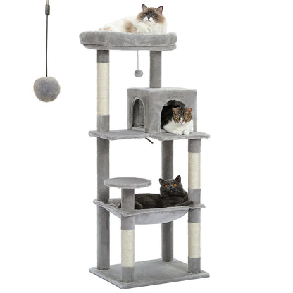 Cat Tree Indoor Tower for Large Cats