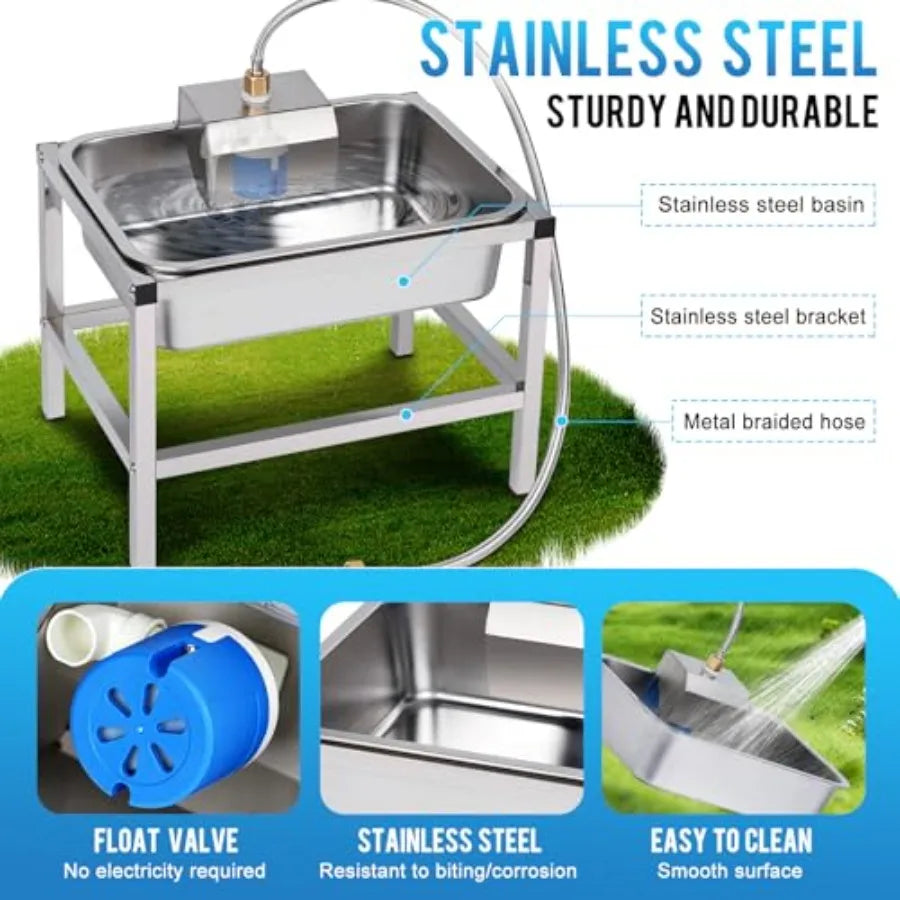 3Gal Automatic Dog Water Bowl Dispenser
