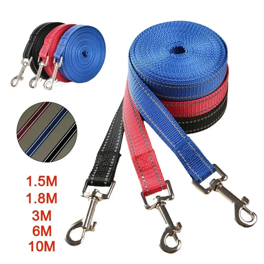 Nylon Dog Leash Reflective Rope for Small Large Dogs