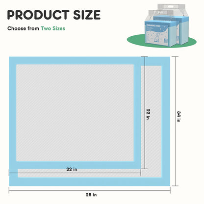 150 Count 22" x 22" Absorbency Disposable Pee Pads
