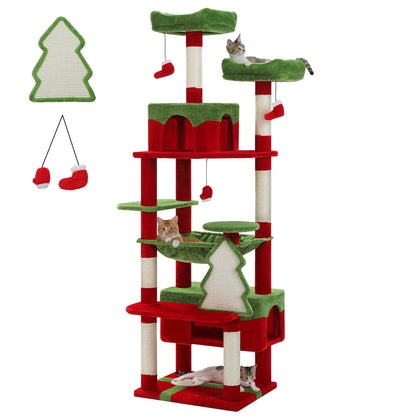 Large Cat Tree Tower for Indoor Cats