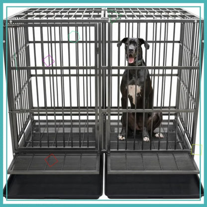 54 inch Heavy Duty Indestructible Dog Crate
