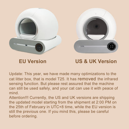 Self-Cleaning Litter Box