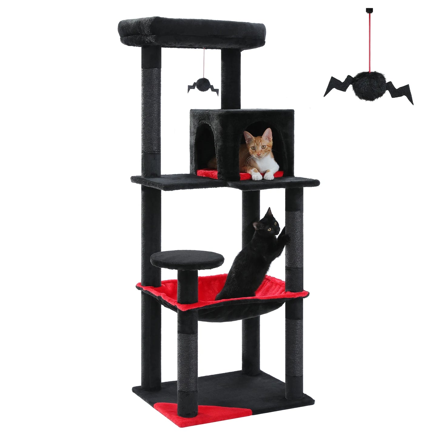 Gothic Cat Tree Tower for Indoor Cats