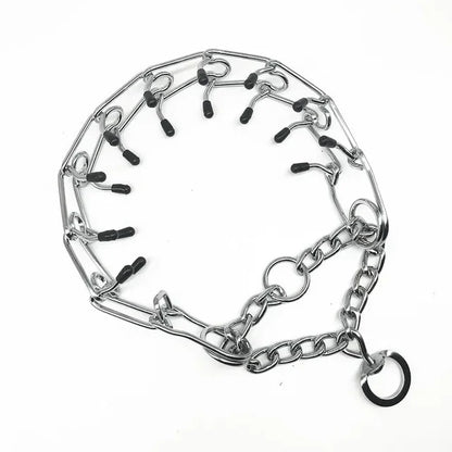Collar Pinch Dog Training With Comfort Rubber Tips