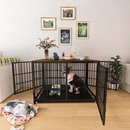 Furniture Style Dog Cage XXL Wooden Pet Kennel
