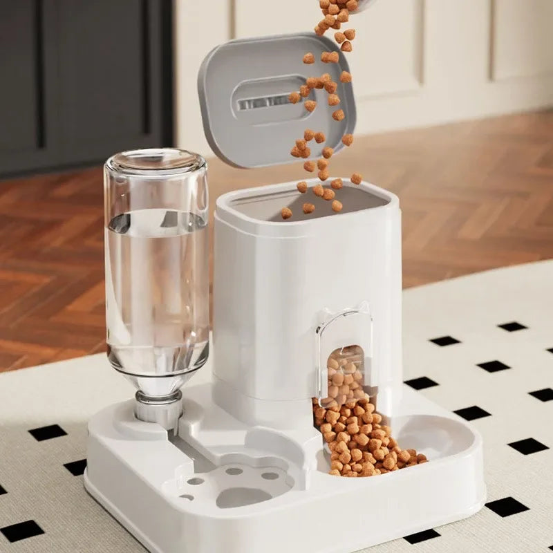 Large Capacity Pet Automatic Feeders and Water Dispensers,