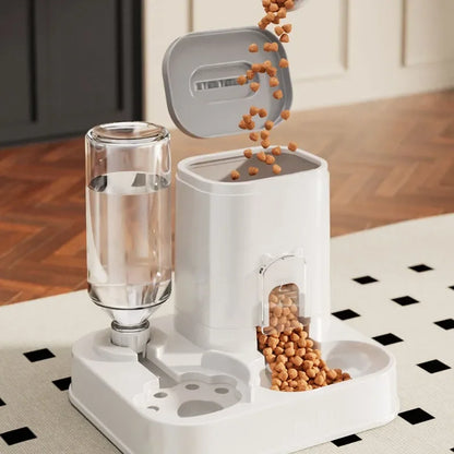 Large Capacity Pet Automatic Feeders and Water Dispensers,