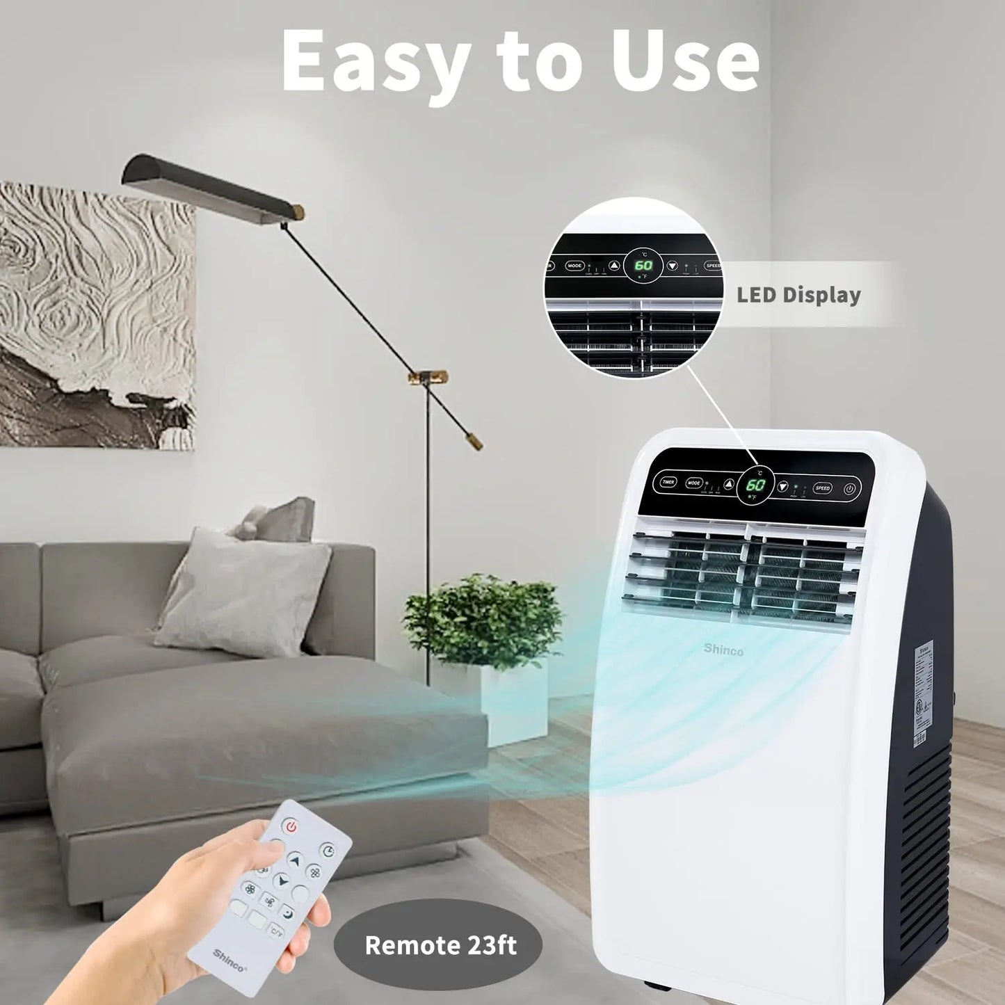 Air Conditioner, 8,000 BTU Portable