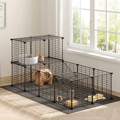 Guinea Pig Cage with Waterproof Mat