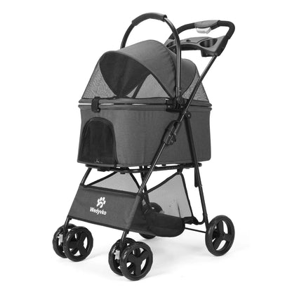 3 in 1 Pet Stroller for Small/Medium Dogs and Cats