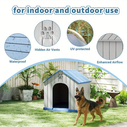 Weatherproof Doghouse Indoor Outdoor