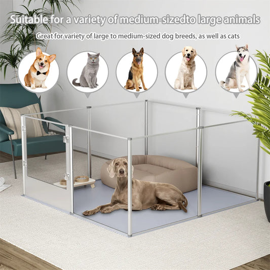 Pet Playpen Dog Whelping Pen Rabbit Guinea Pigs Hedgehogs Hamsters