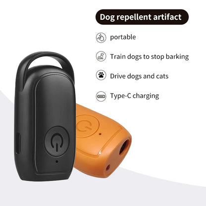 Portable Ultrasonic Dog Repeller 180mAh Rechargeable