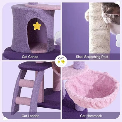Cat Tower 65 Inches Tree