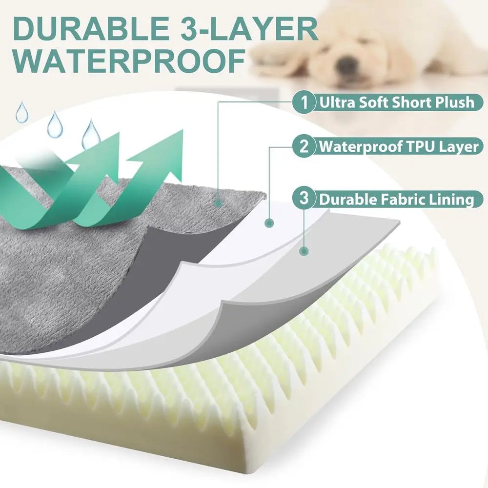 Waterproo Outdoor Dog Bed Large Medium Sized Dogs,
