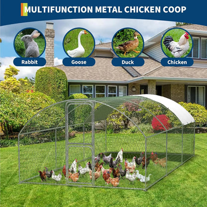 Large Metal Chicken Coop