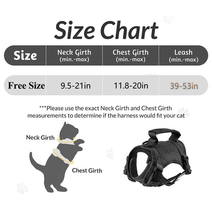 Tactical Puppy Harness Leash Set For Small Dogs