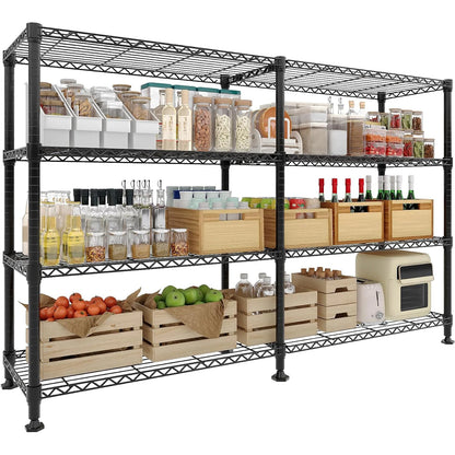 Heavy Duty Metal Shelving Unit 4-Tie