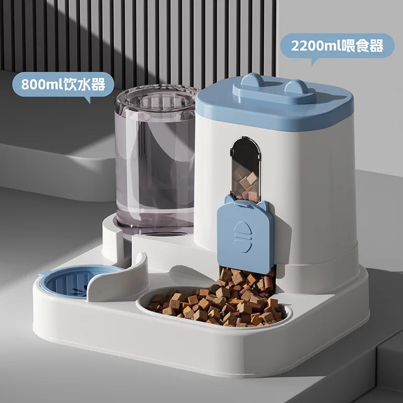 Cat /Dog Bowl Automatic Feeder/Water Dispenser
