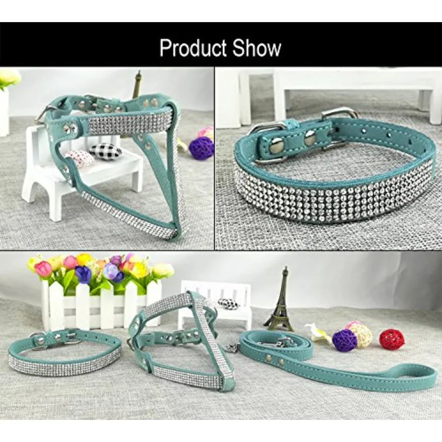 Dog Collar and Harness and Lead Sets