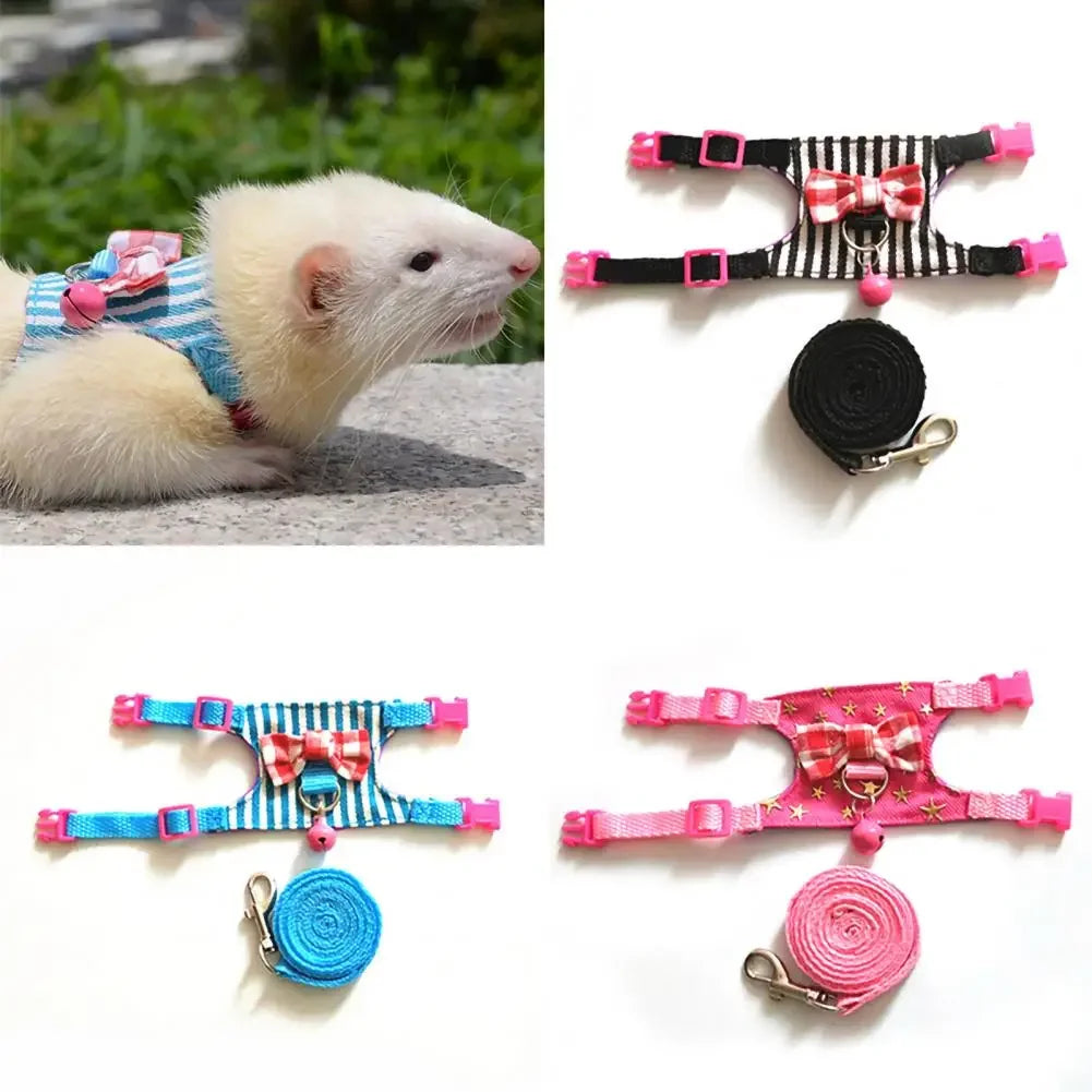 Hamster/Rabbit/Ferrets/ Rats Harness/Leash