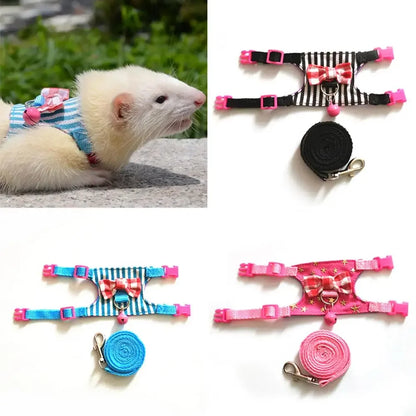 Hamster/Rabbit/Ferrets/ Rats Harness/Leash