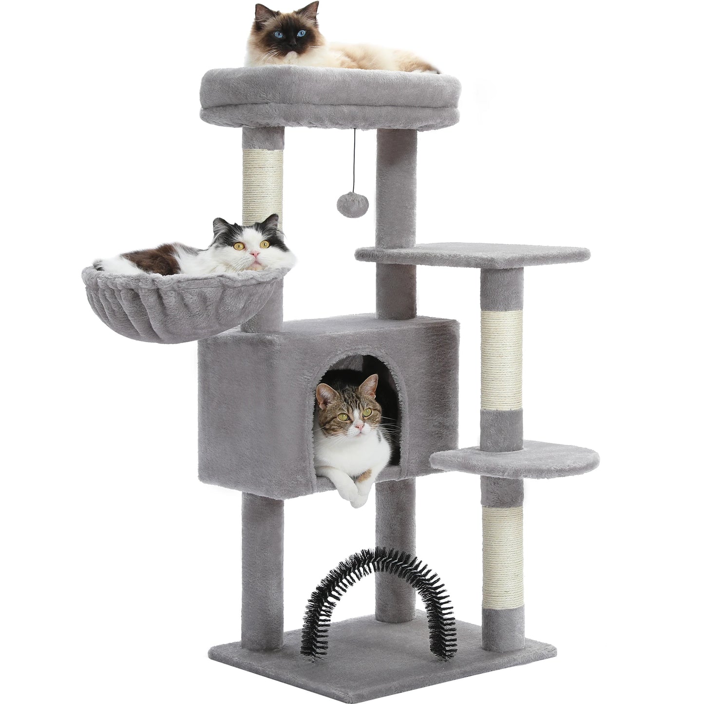 Cat Tree Tower with condo, House, Perch, Hammock,