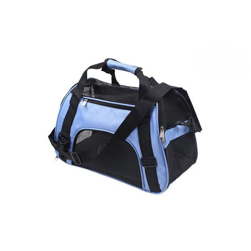 Portable Dog Cat Carrier Bag Breathable Mesh