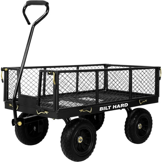 Steel Cart BILT HARD 400 lbs 10" Flat Free Tires