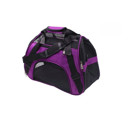 Portable Dog Cat Carrier Bag Breathable Mesh