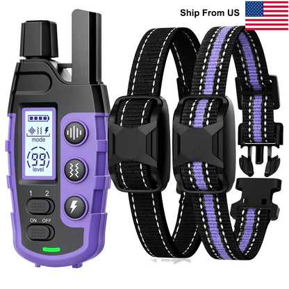 Electric Dog Training Collar Remote Control 3300Ft